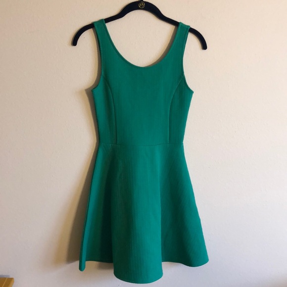 H&M Dresses & Skirts - H&M Green Skater Dress